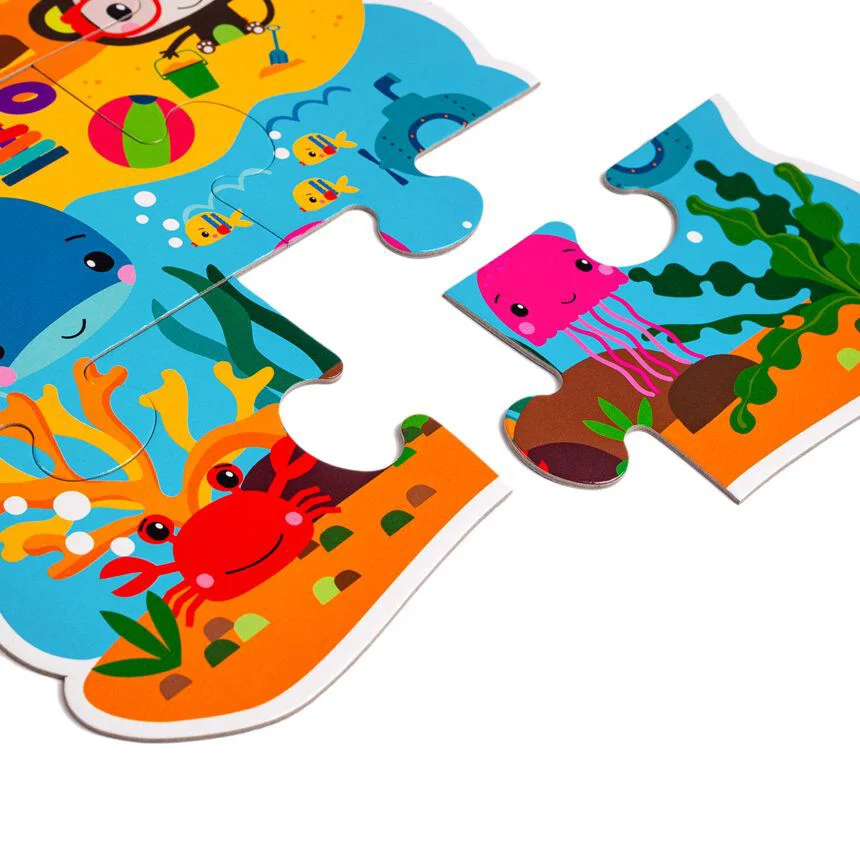 Puzzle Vladi Toys Fisher Price Prietenii Veseli, MAXI