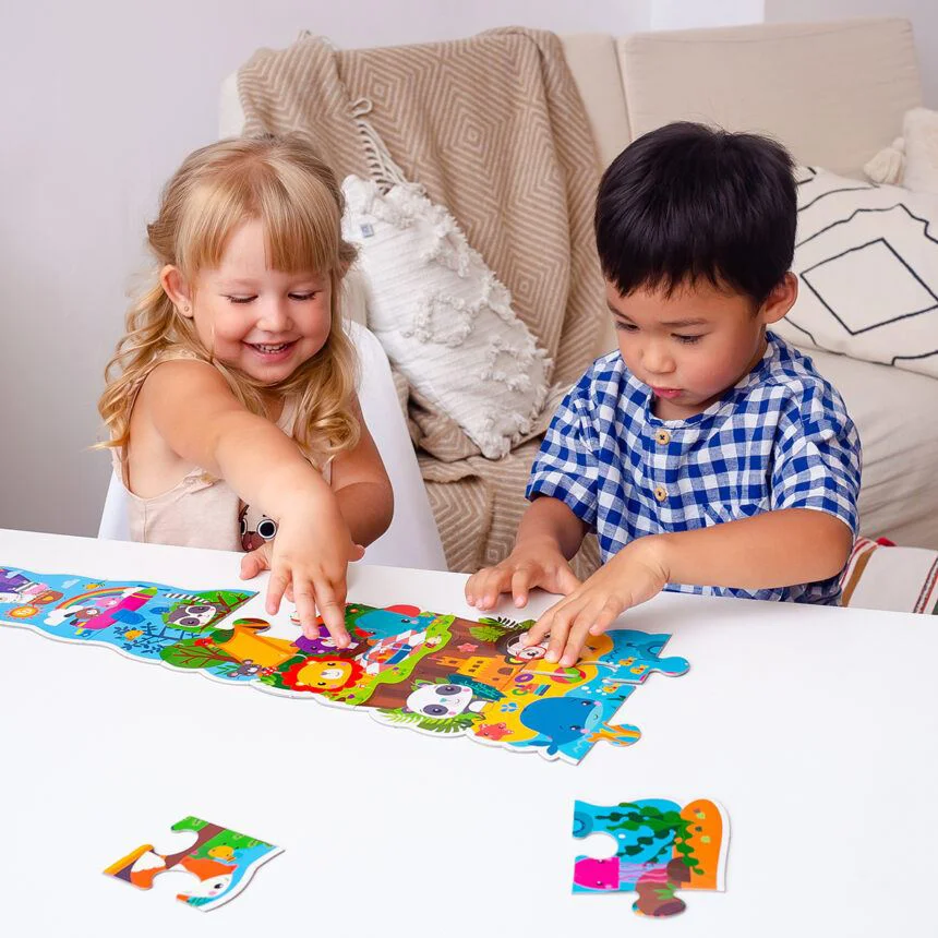 Puzzle Vladi Toys Fisher Price Prietenii Veseli, MAXI