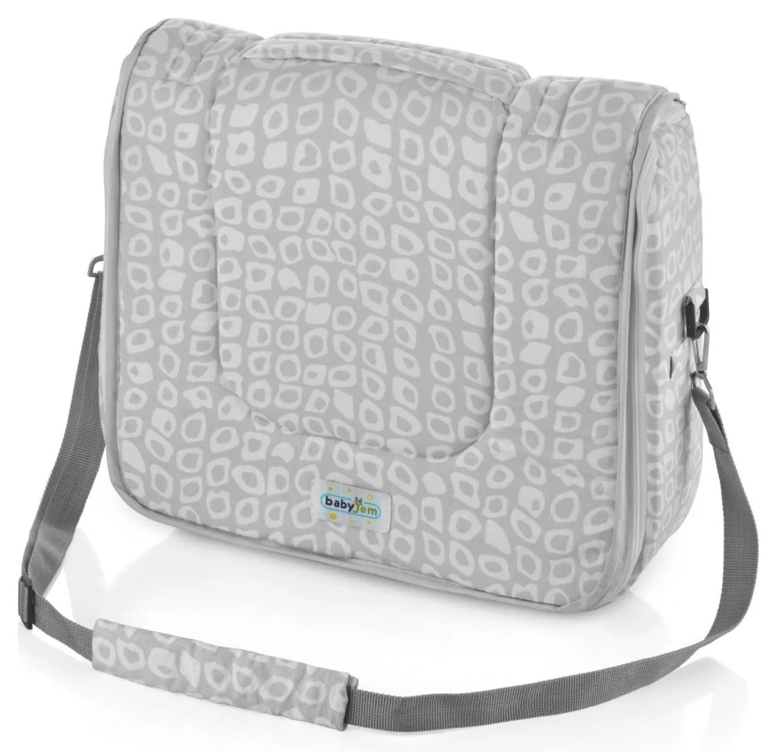 Многофункциональная сумка 3 в 1 BabyJem Серая, 60x100 см