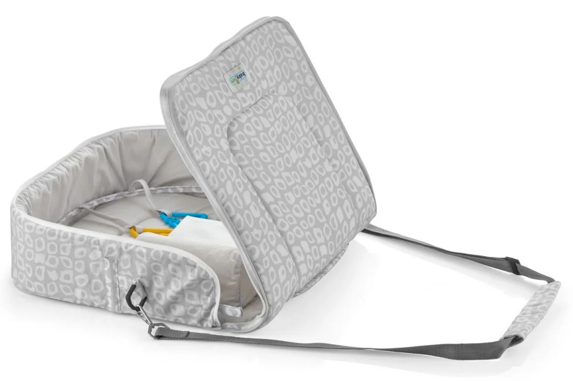Многофункциональная сумка 3 в 1 BabyJem Серая, 60x100 см