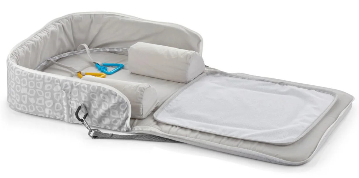 Многофункциональная сумка 3 в 1 BabyJem Серая, 60x100 см