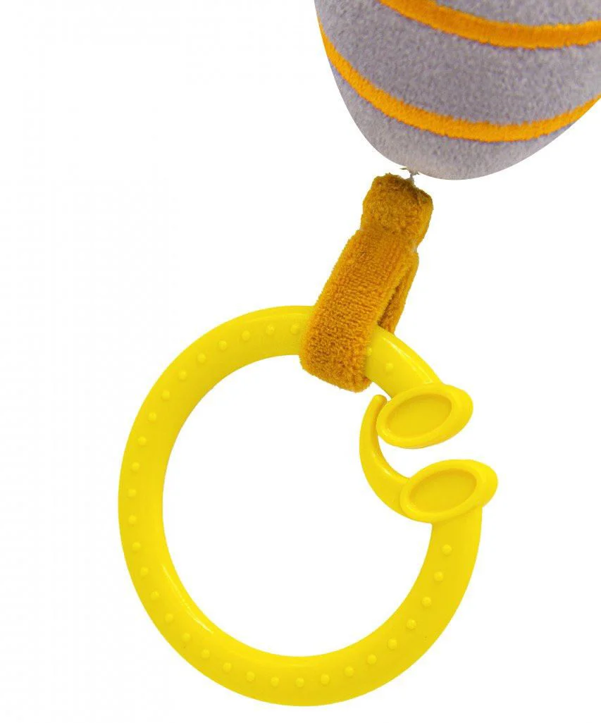 Плюшевая игрушка с вибрациями BabyJem Yellow Bee (6+ мес.)