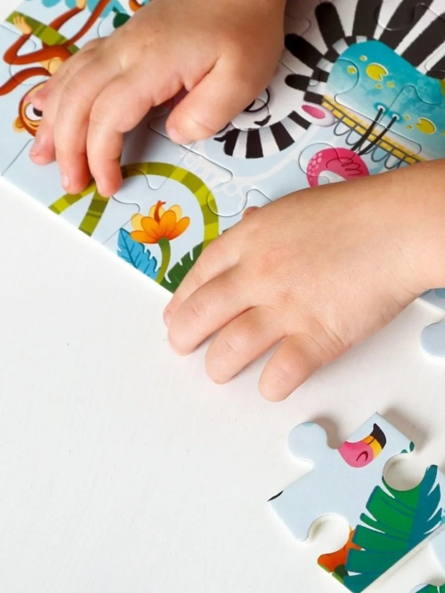 Мягкий пазл Vladi Toys А4 Зоопарк, 35 штук