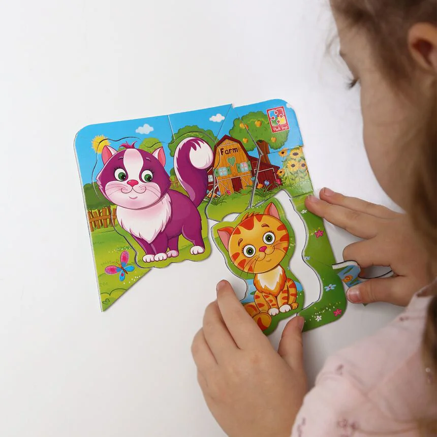 Puzzle magnetic Vladi Toys Pisoii