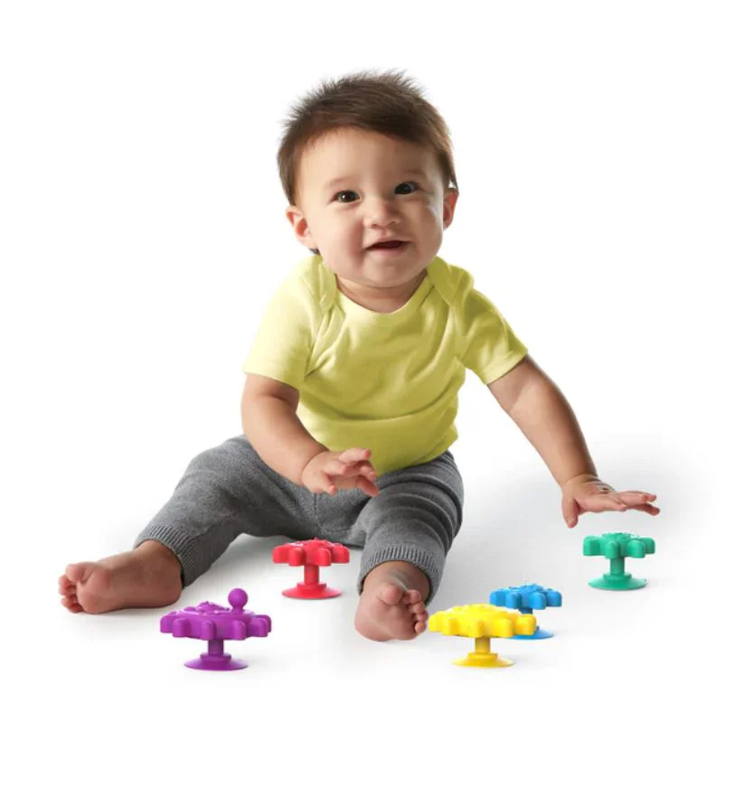 Набор сенсорных игрушек Baby Einstein Веселые присоски