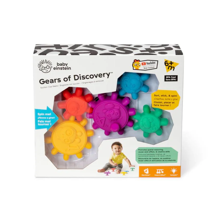 Набор сенсорных игрушек Baby Einstein Веселые присоски