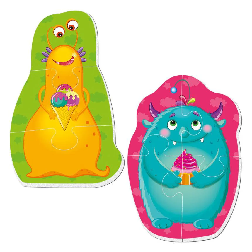 Puzzle magnetic Vladi Toys Baby Monstri foto