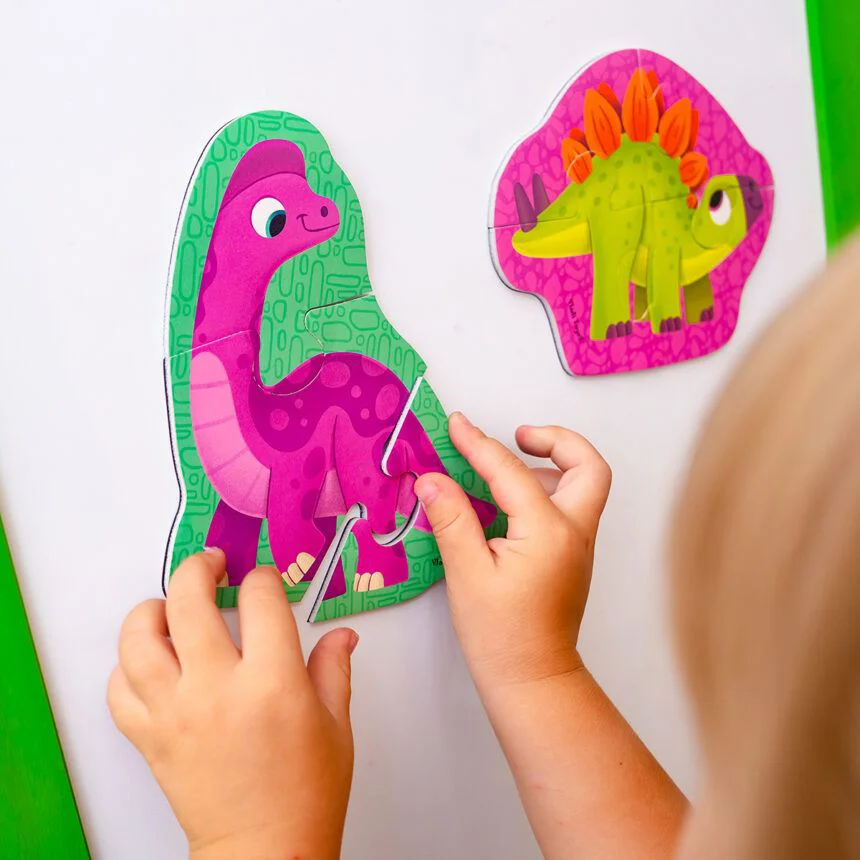 Магнитный пазл Vladi Toys Baby Динозаврики