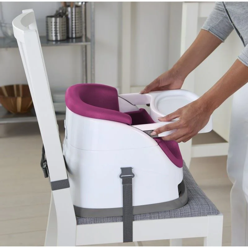 Scaun de masa 2 in 1 Ingenuity Pink Flambe