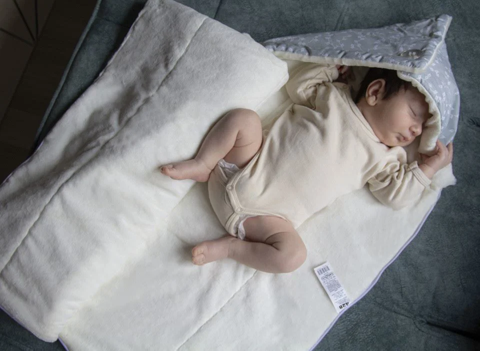 Многофункциональное хлопковое одеяло BabyJem Pink
