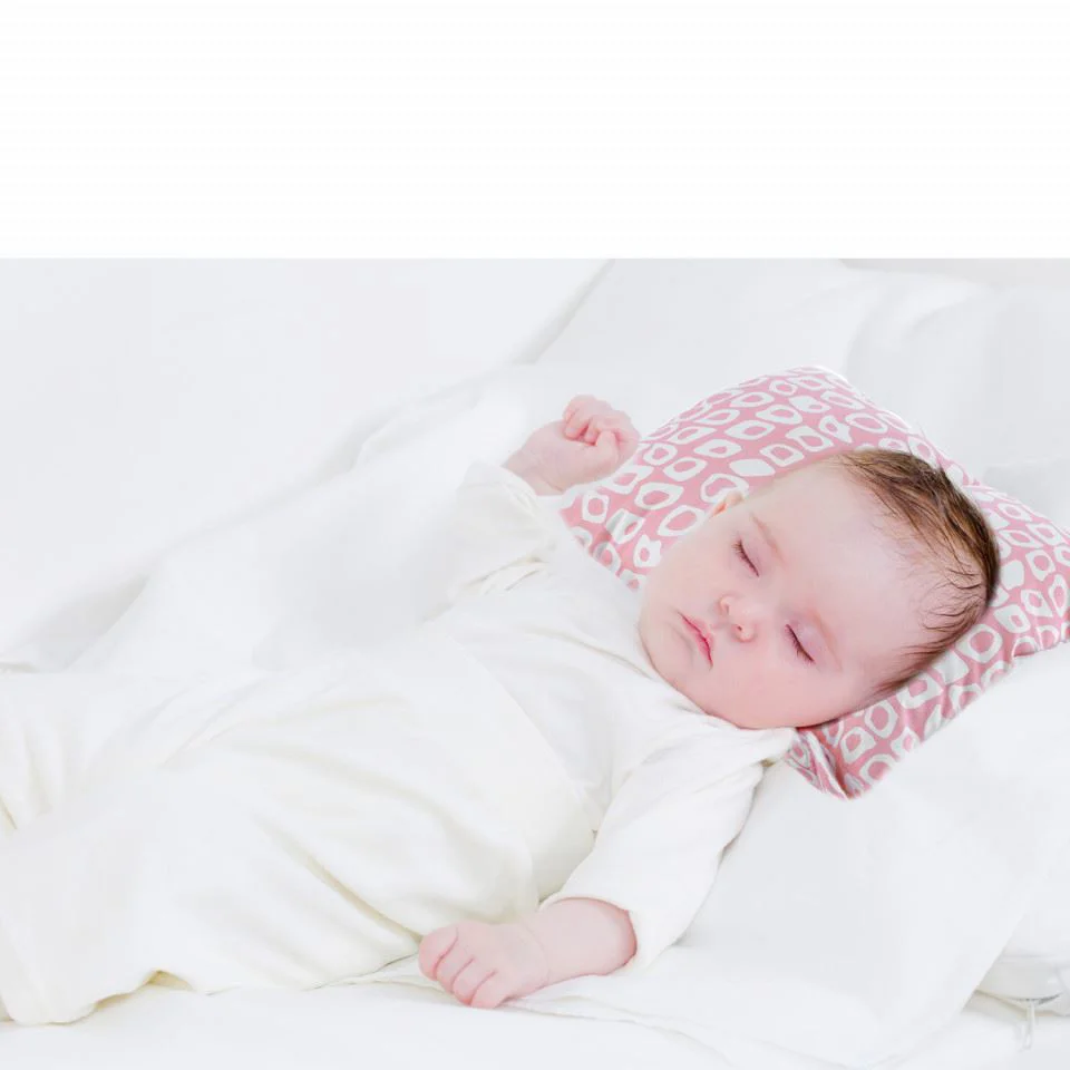 Pernuta pentru bebelusi multifunctionala BabyJem Waves Roz foto