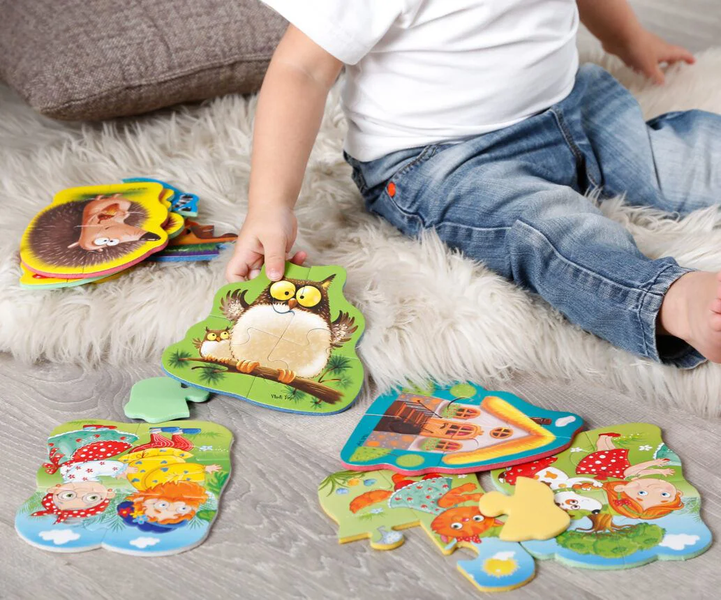 Puzzle Baby Vladi Toys Animale foto