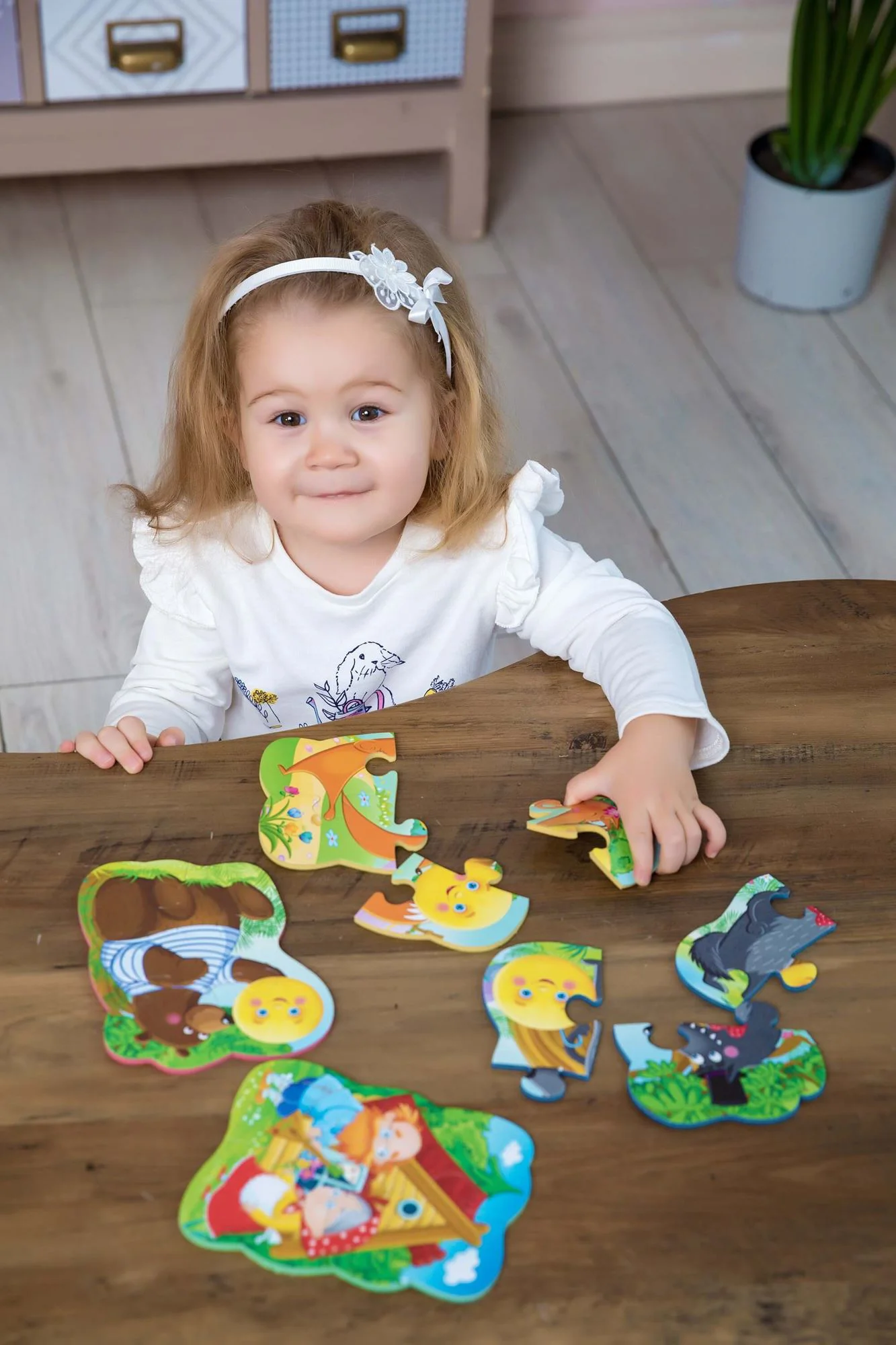 Puzzle Baby Vladi Toys Casuta din povesti foto