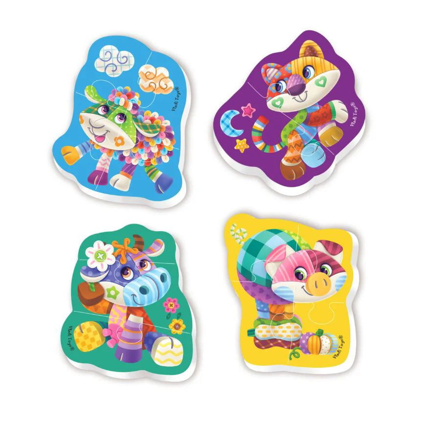 Puzzle Baby Vladi Toys Ferma fermecata foto