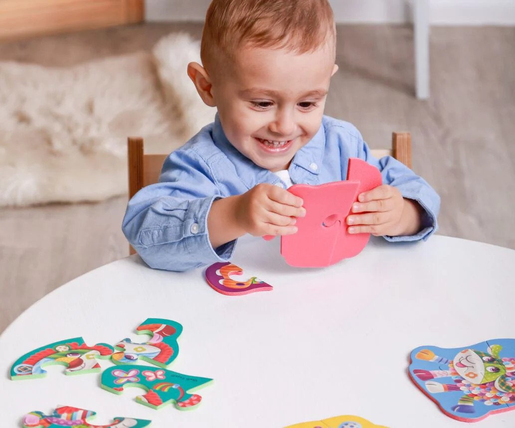 Puzzle Baby Vladi Toys Ferma fermecata foto