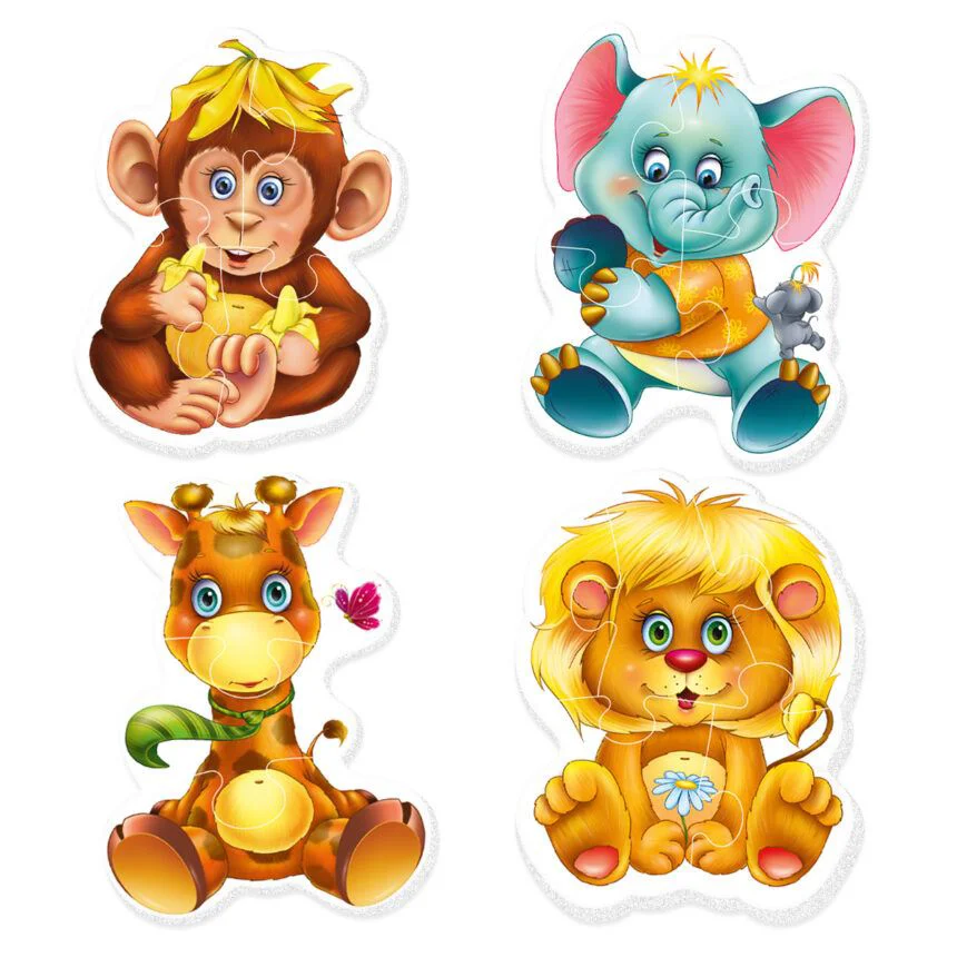 Puzzle Baby Vladi Toys Zoo foto