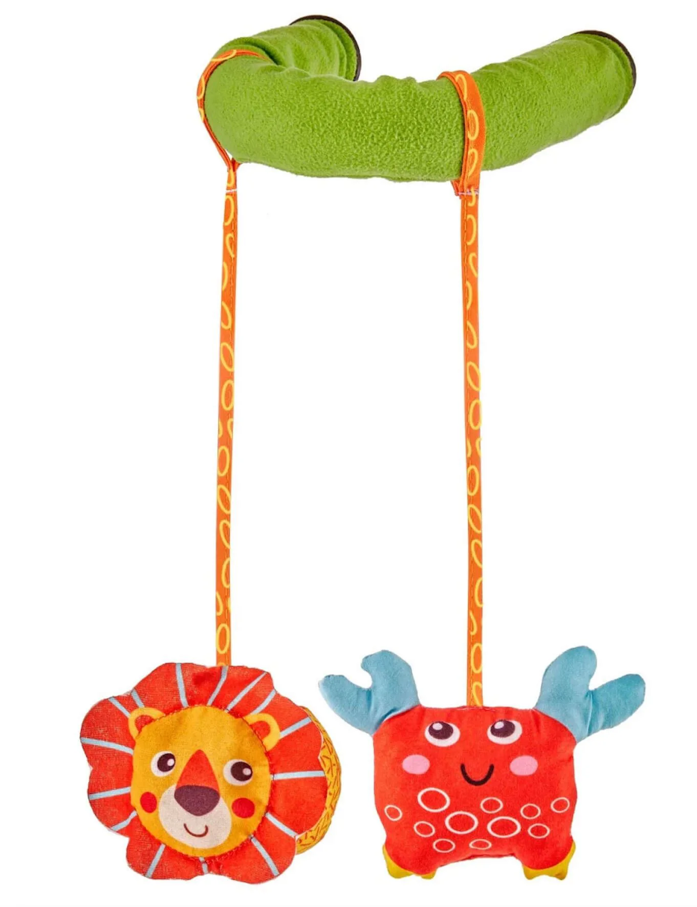 Комплект из 2 солнцезащитных шторок BabyJem с игрушками и зеркалом, 44x37 см