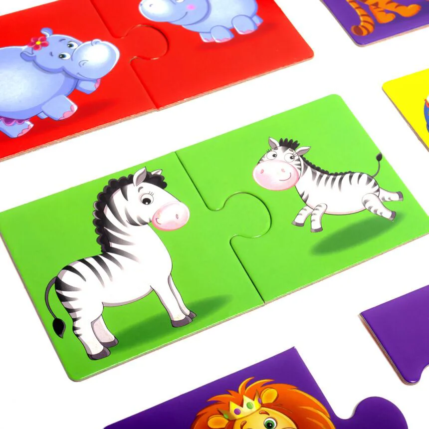 Joc educativ Vladi Toys Al cui e puiul?