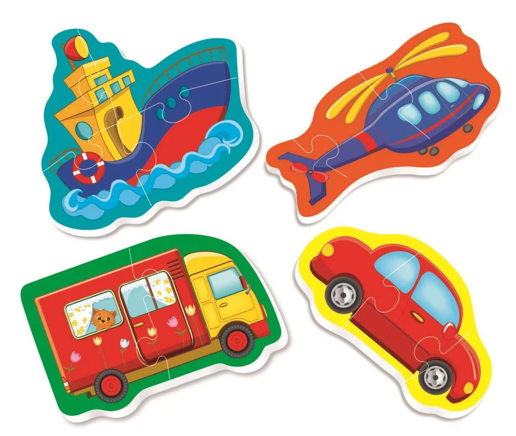 Puzzle Baby Vladi Toys Transport foto