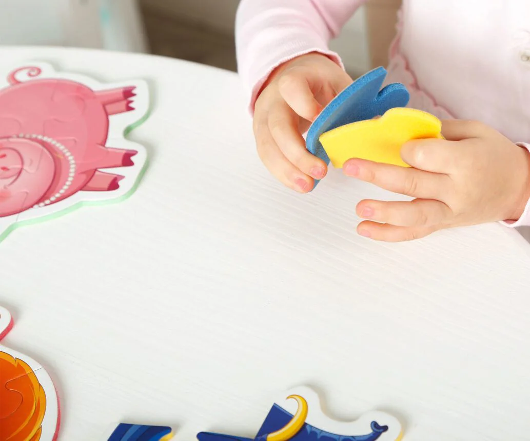 Puzzle Baby Vladi Toys Ferma foto