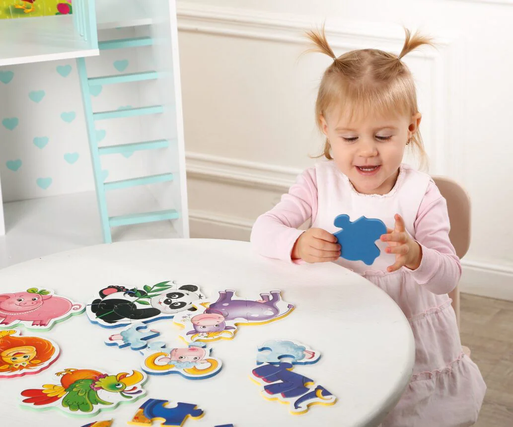 Puzzle Baby Vladi Toys Animale de la Zoo foto