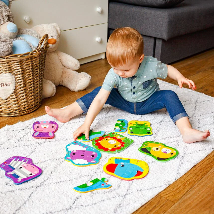 Puzzle Baby magnetic Vladi Toys, Fisher Price Oita foto