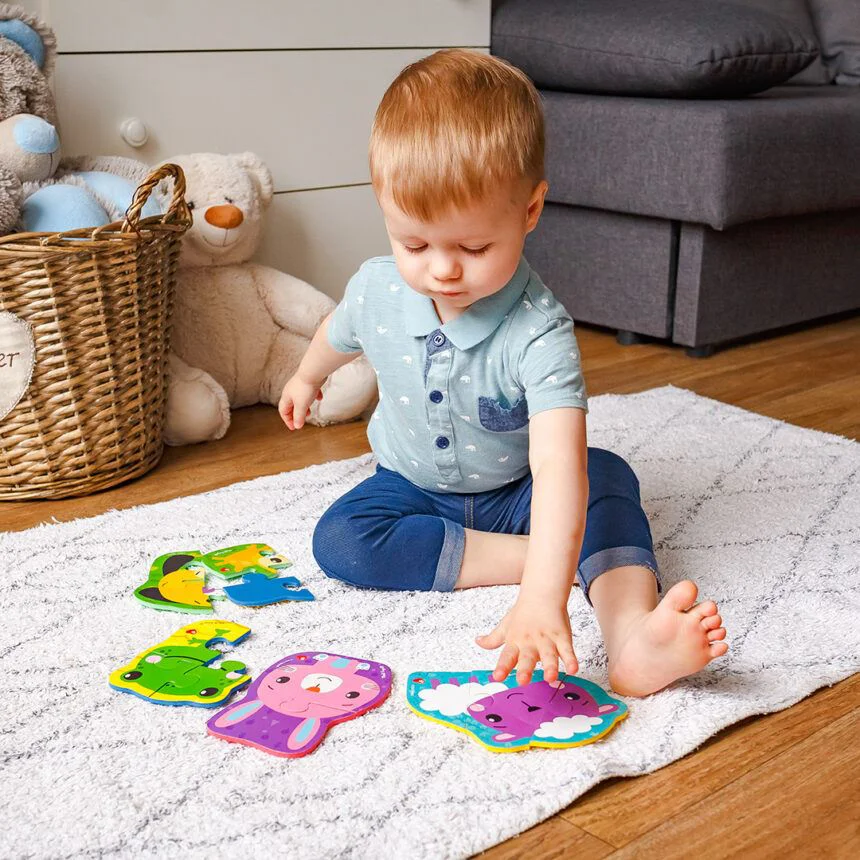Puzzle Baby magnetic Vladi Toys, Fisher Price Oita foto