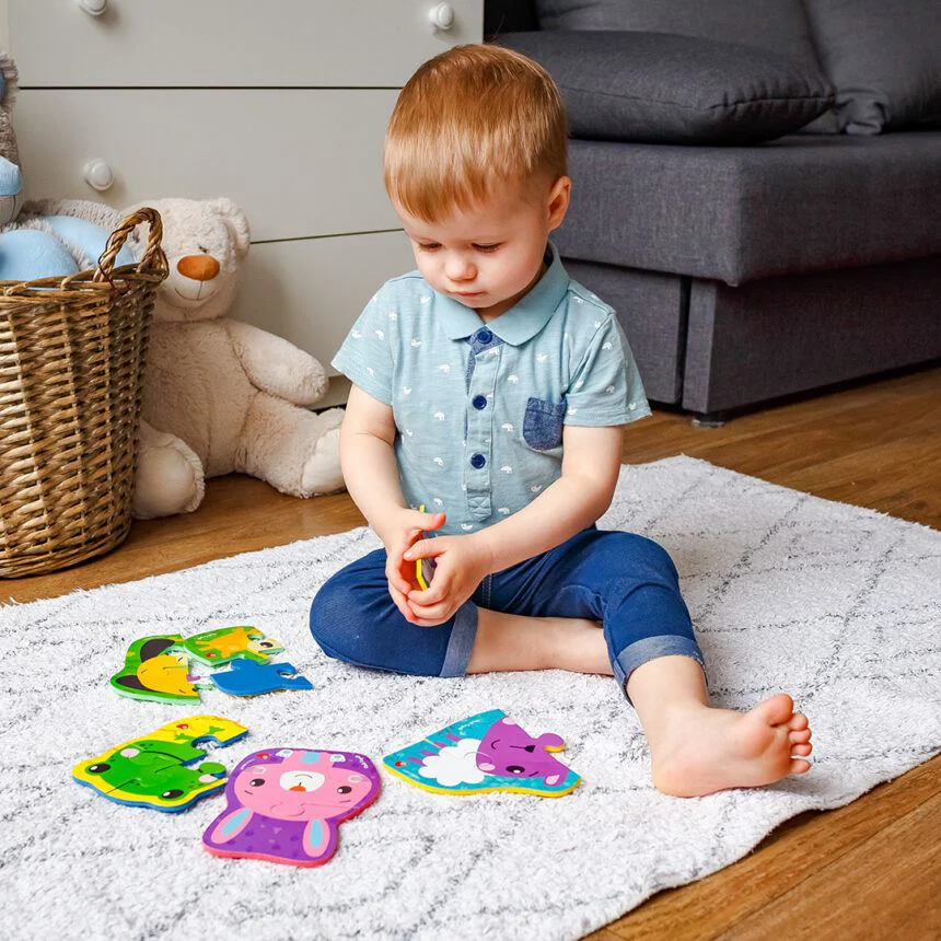 Puzzle Baby magnetic Vladi Toys, Fisher Price Oita foto