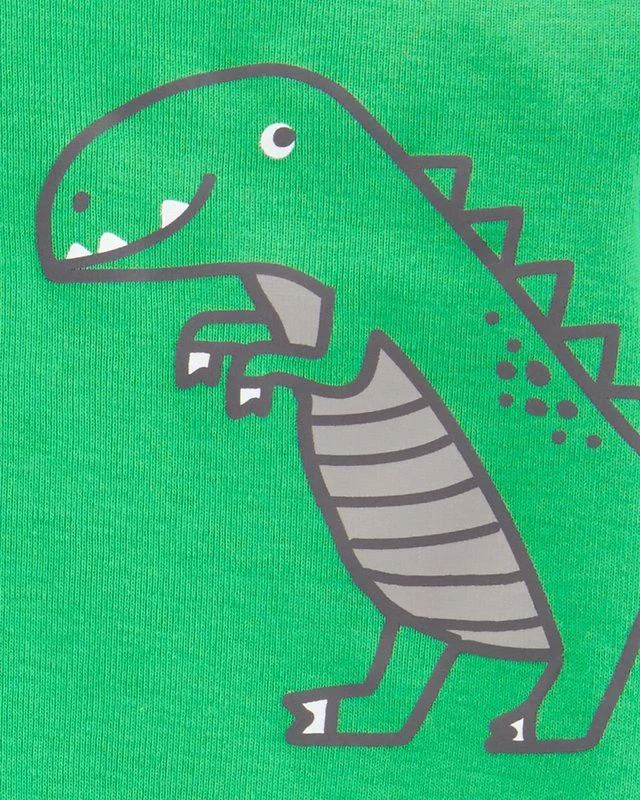 Carter's Set 3 piese Pantaloni si 2 body Dinozaur foto