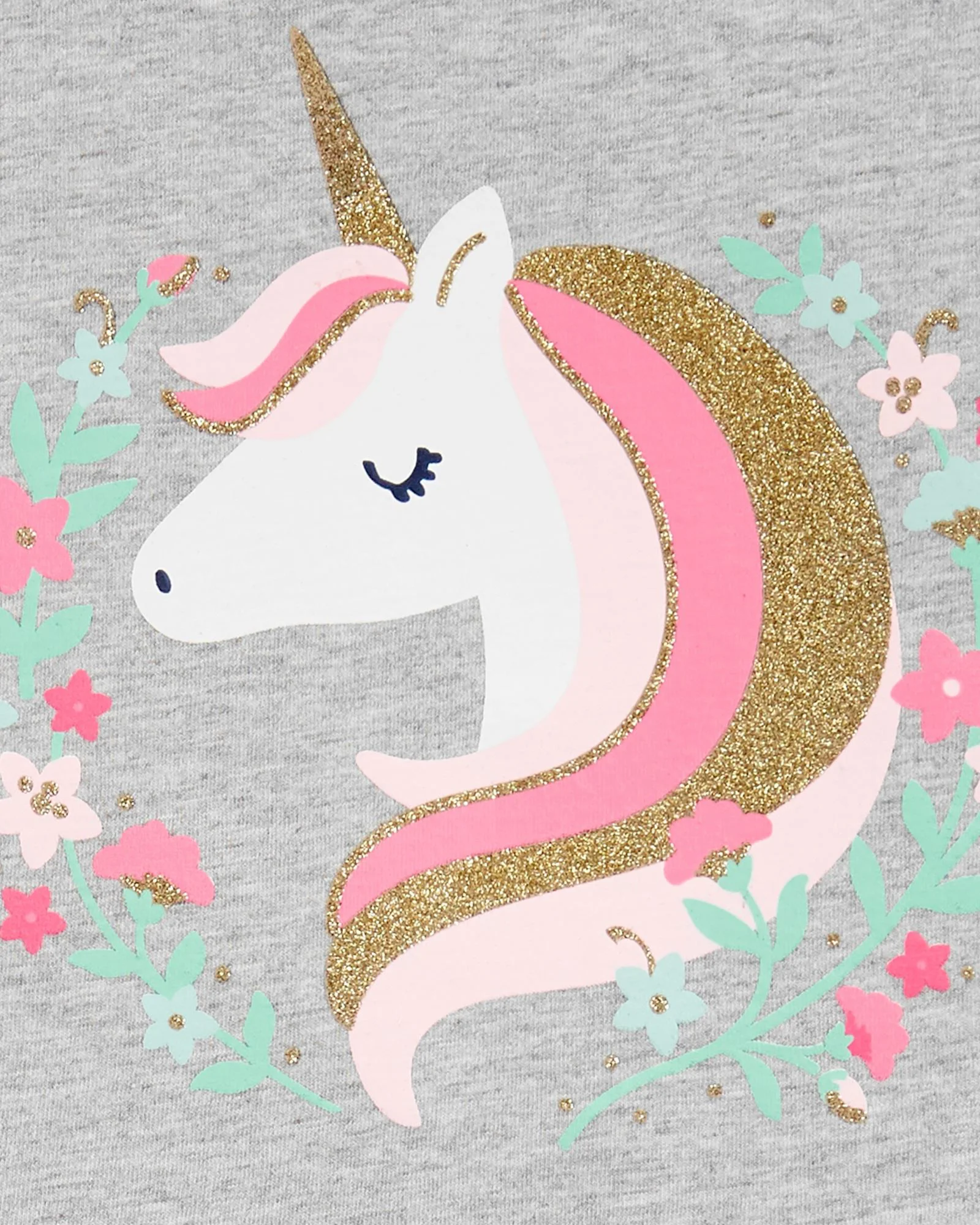 Carter's Set 2 piese Tricou si pantaloni Unicorn foto