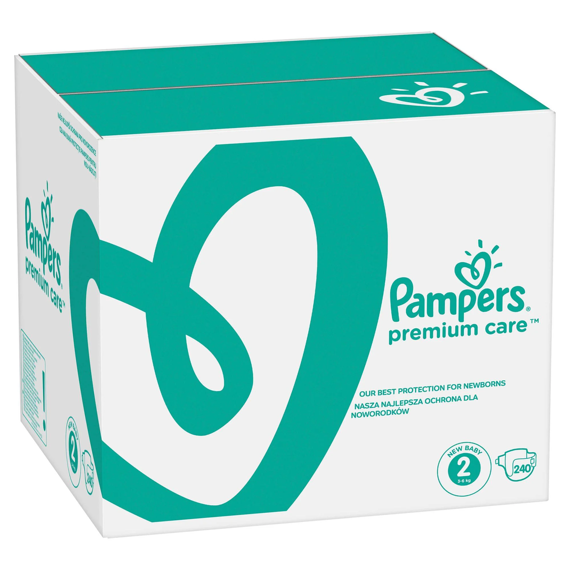 Подгузники Pampers Premium Care 2 XXL Box (4-8 кг), 240 шт. foto
