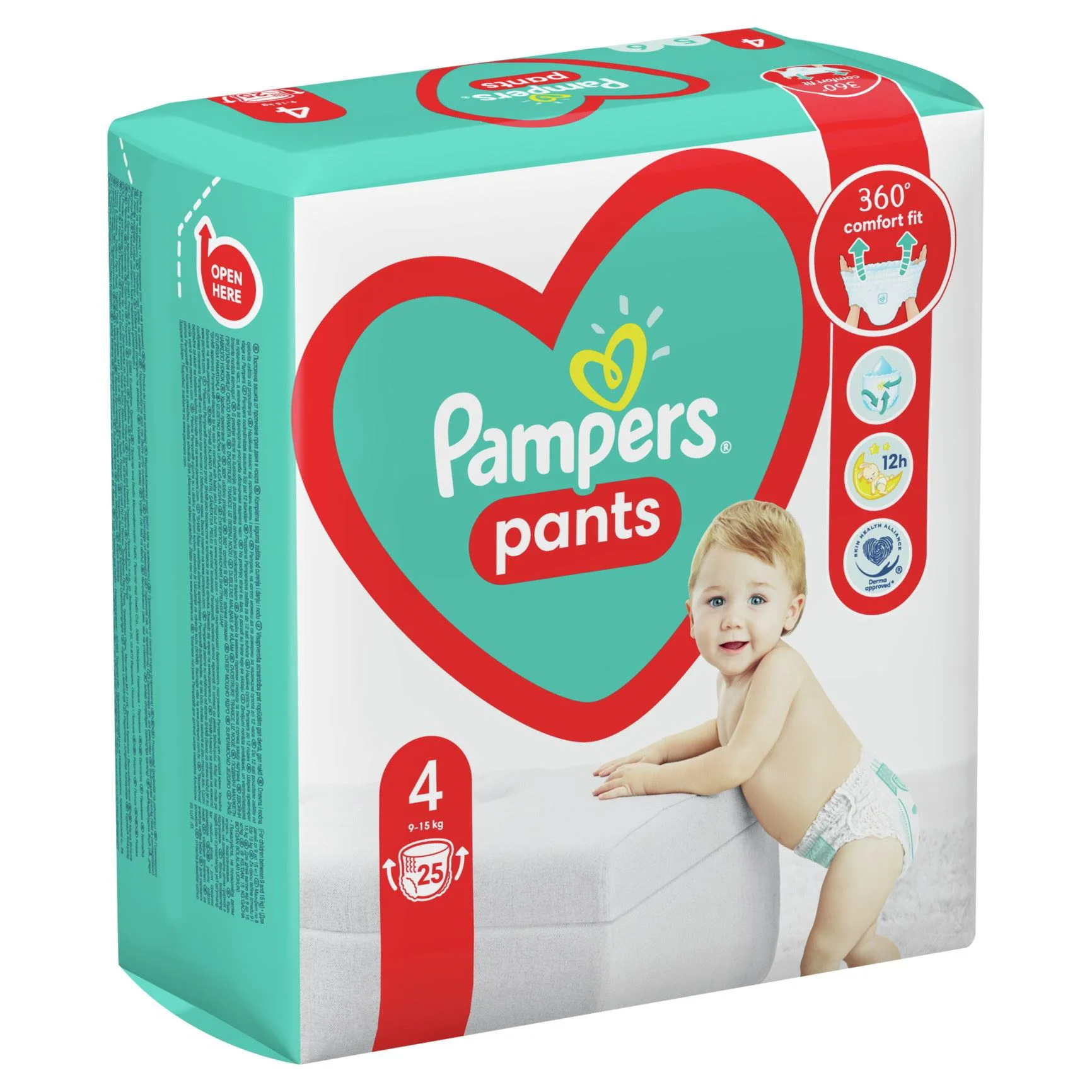 Трусики Pampers Pants Unisex 4 (9-15 кг), 25 шт. foto