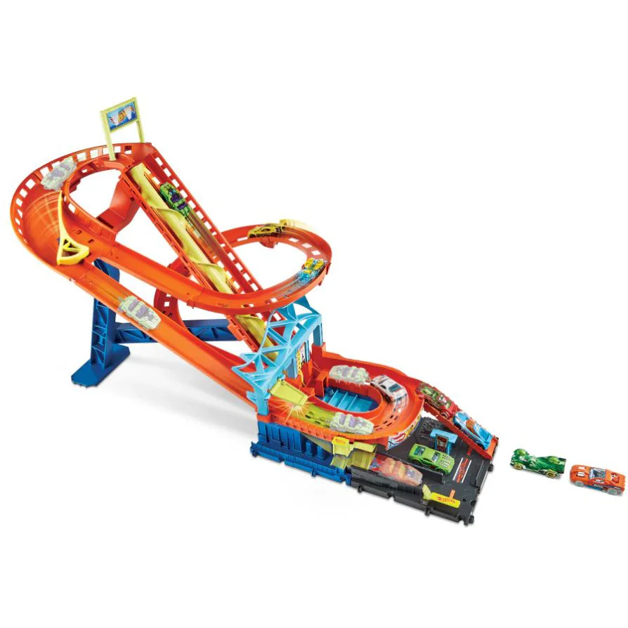 Set de joaca Hot Wheels Pista Roller Coaster