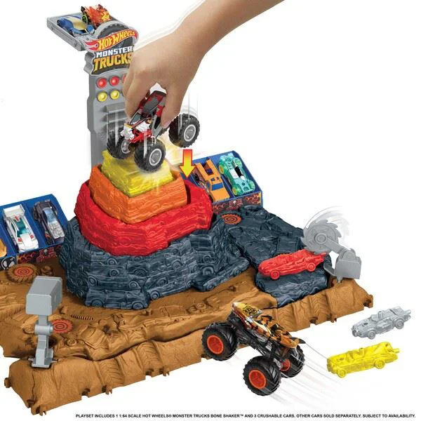 Set de joaca Hot Wheels Ultimate Crush Yard