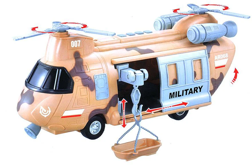 Elicopter cu inertie Wenyi Luptatorul Vultur, 1:16 foto