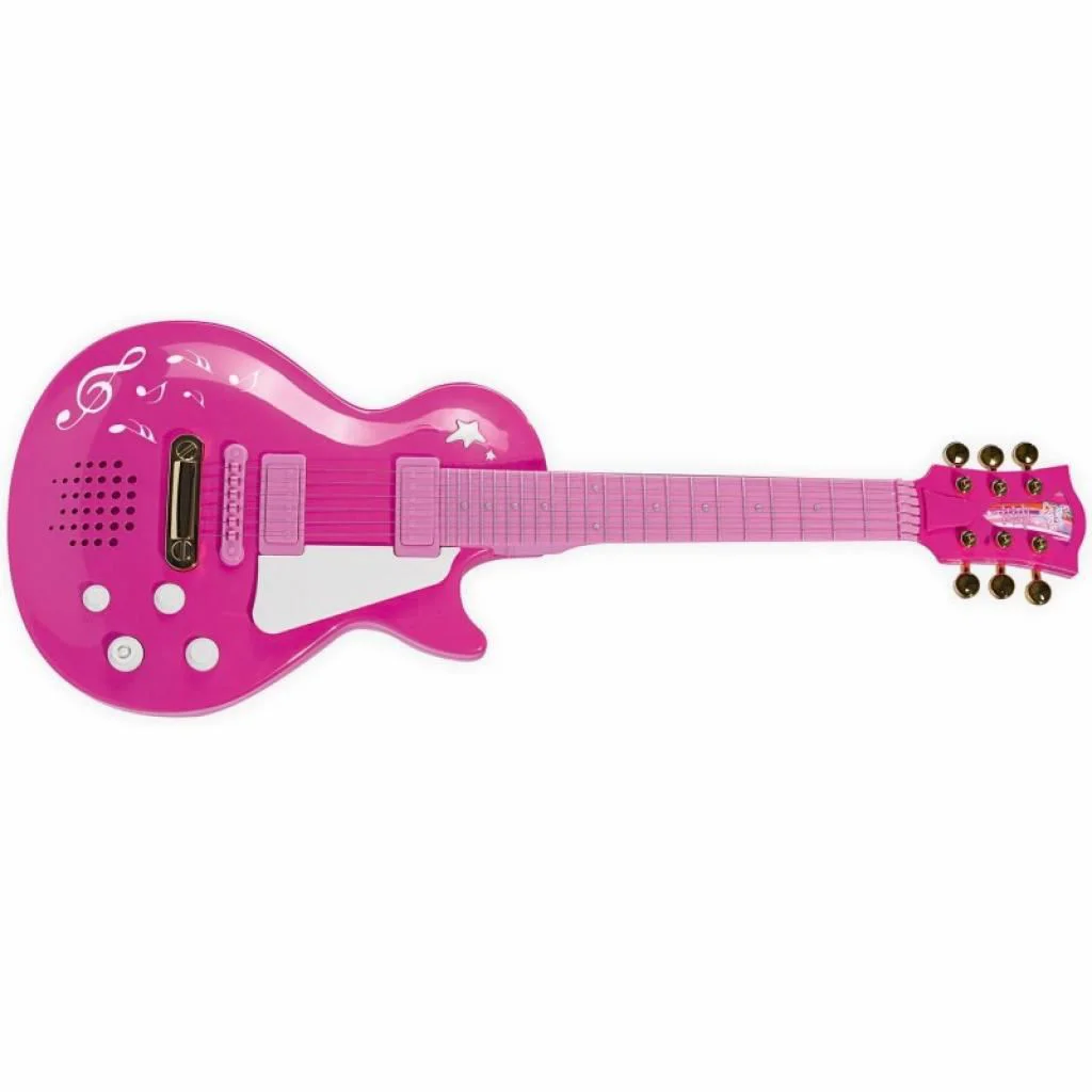 Jucarie Simba Chitara electronica, cu corzi metalice, 56 cm foto
