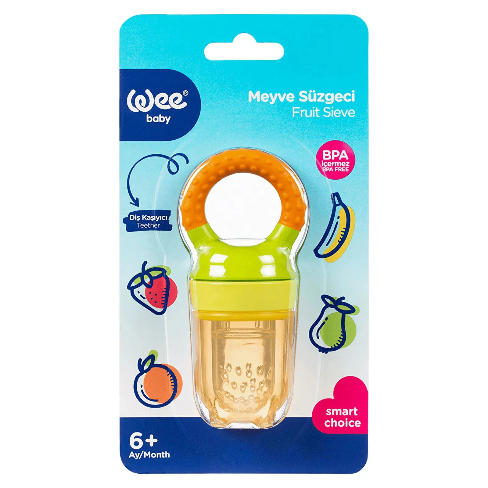 Dispozitiv pentru mancare proaspata (Nibler) Wee Baby din silicon foto