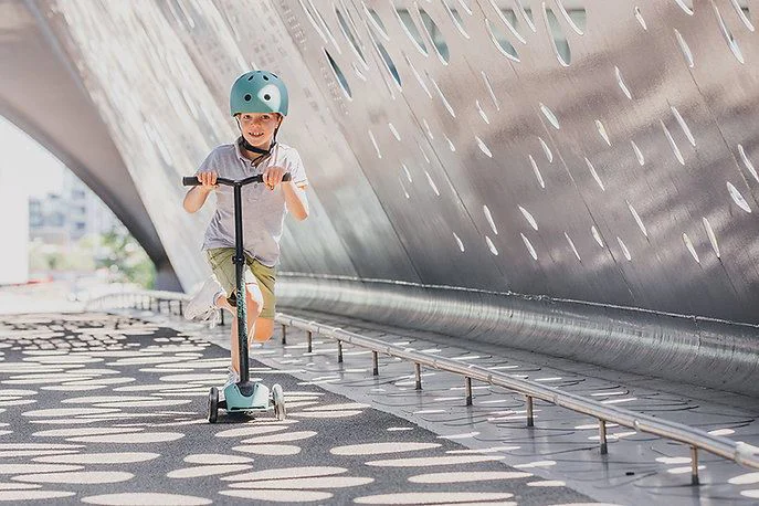 Cамокат cкладной Scoot & Ride HighwayKick K5 Led Peach foto