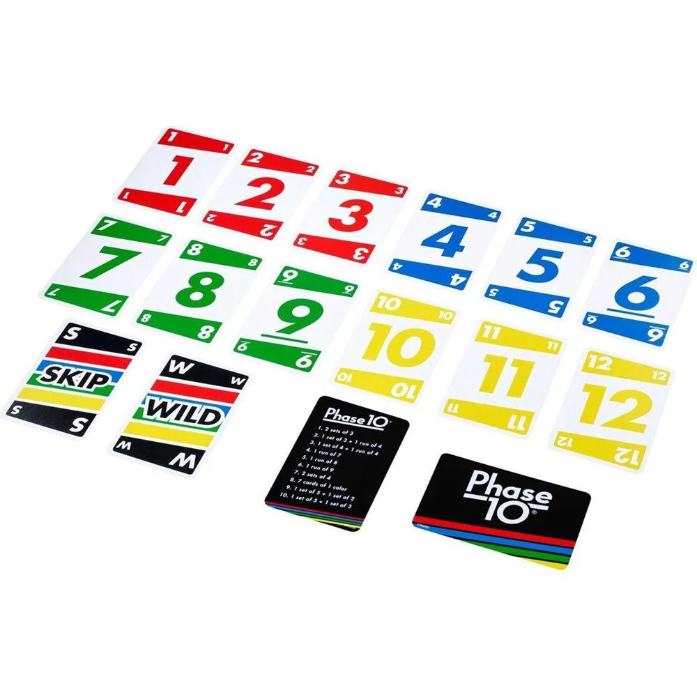 Карточная игра Mattel UNO Phase 10