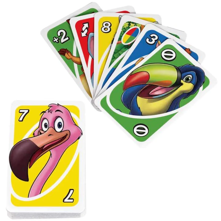 Игра карточная Mattel UNO Джуниор 2.0