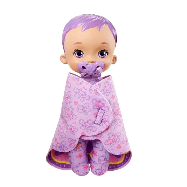 Papusa Mattel Prima mea papusa-fluture, violet