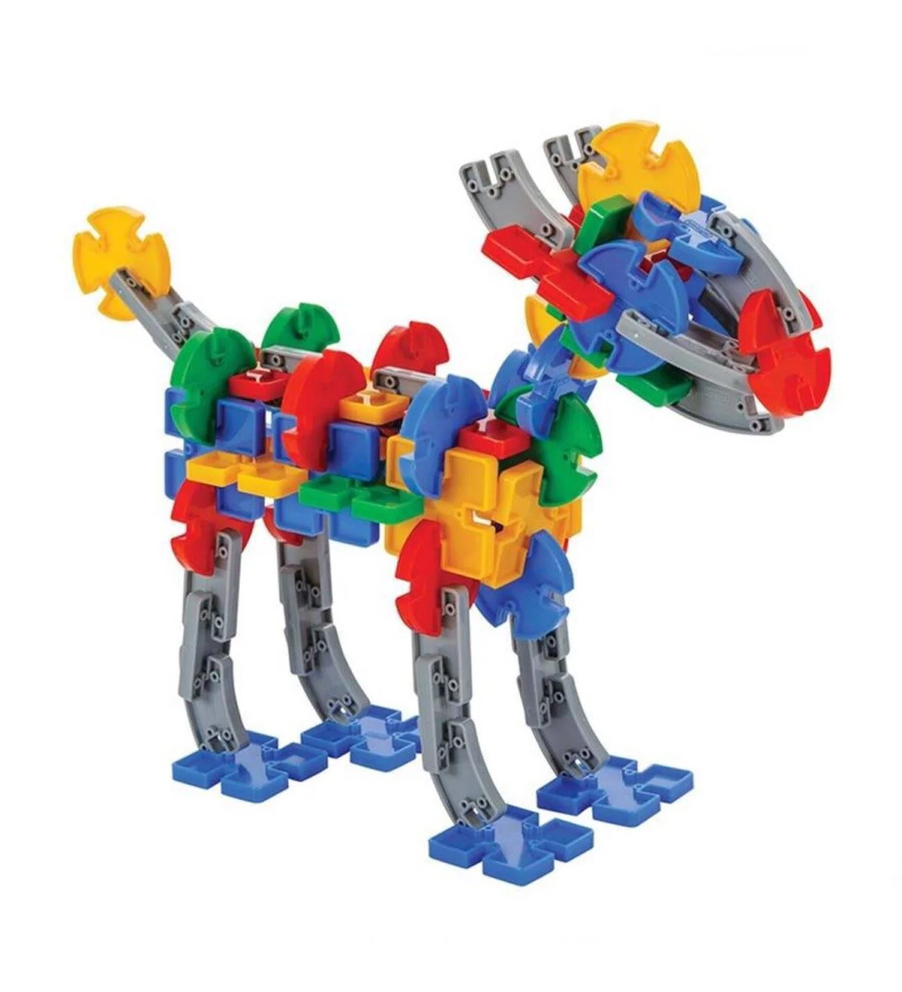 Constructor Pilsan Building Blocks, 128 piese