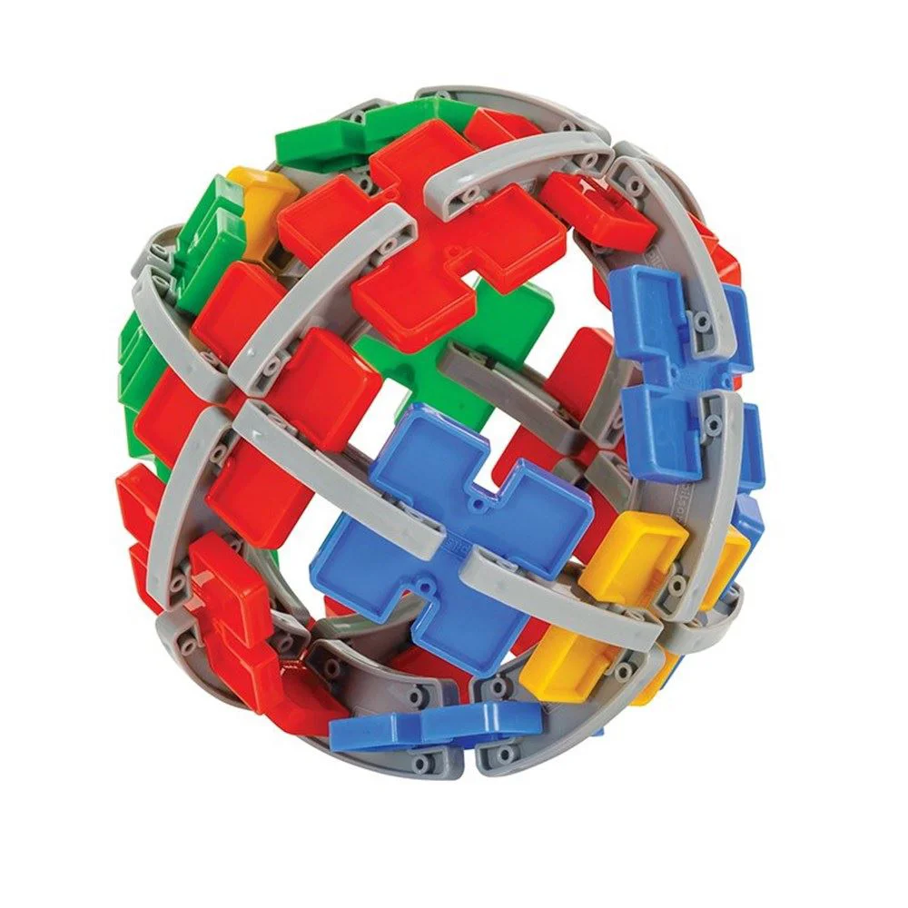 Constructor Pilsan Building Blocks, 128 piese