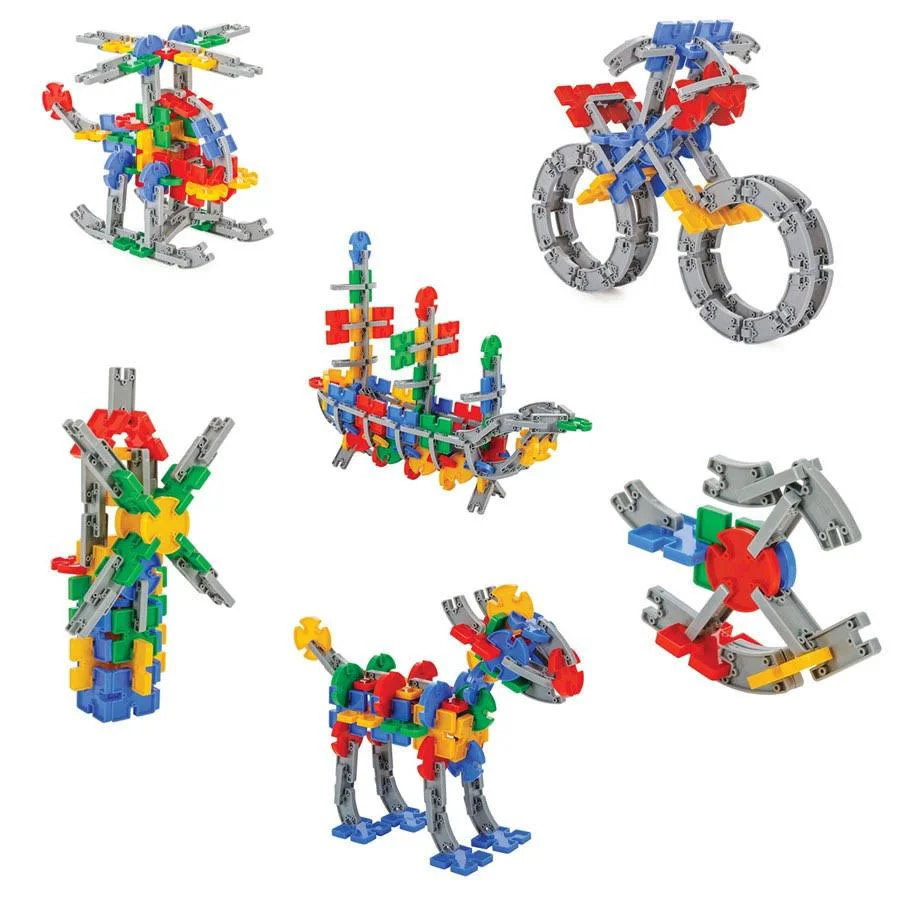 Constructor Pilsan Building Blocks, 320 piese