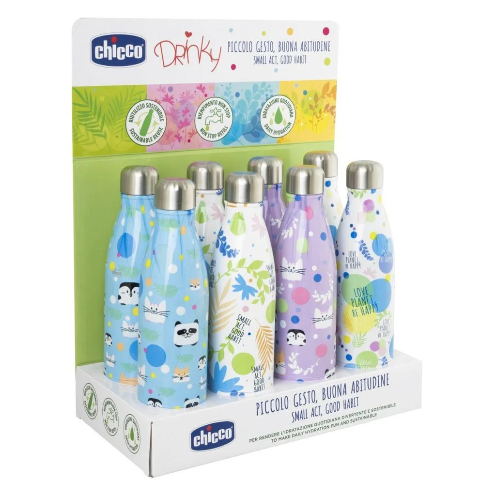 Sticla termica din inox Chicco Mum and Baby pentru lichid 500 ml foto
