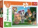 Puzzle Trefl Jocuri cu prietenii / Curcubeu, 44 pisicute, 60 piese foto