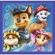 Puzzle Trefl 3 in 1 Paw Patrol Gata de actiune
