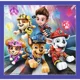 Puzzle Trefl 3 in 1 Paw Patrol Gata de actiune