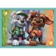 Puzzle Trefl 4 in 1 Patrula catelusilor fericiti foto