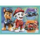 Puzzle Trefl 4 in 1 Patrula catelusilor fericiti foto